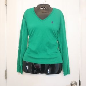 NWOT green long sleeves shirt by Ralph Lauren